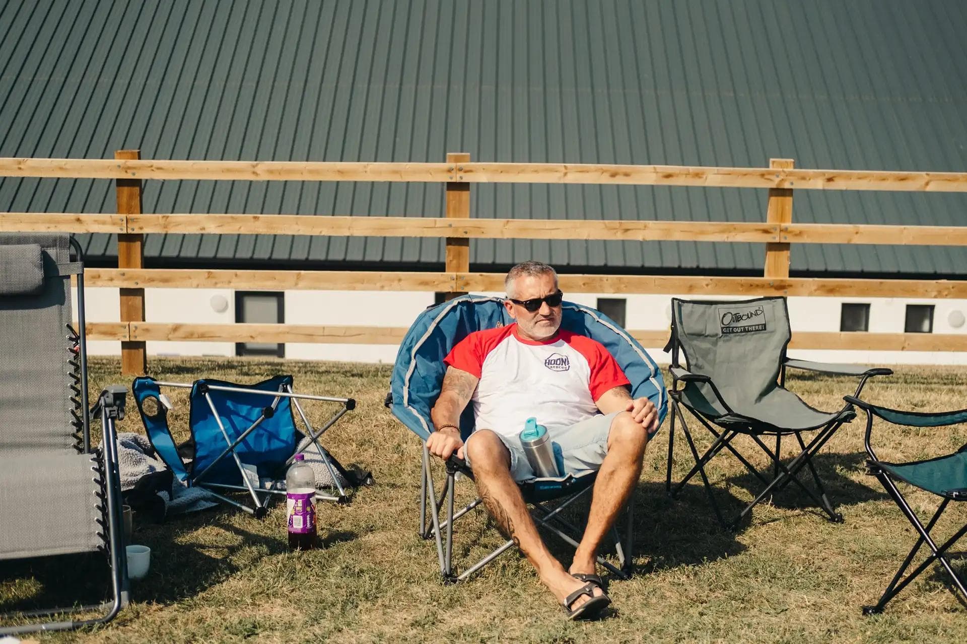 Camping at The Barn at Pengelly